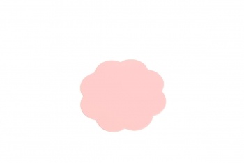 Фото: Силиконовый коврик для дизайна ногтей "POLE" Цветок - розовый