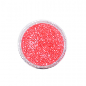 Фото: Меланж-сахарок для дизайна ногтей "POLE" неон кислотно-розовый