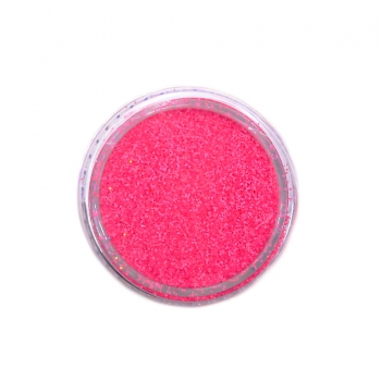 Фото: Меланж-сахарок для дизайна ногтей "POLE" неон розовый