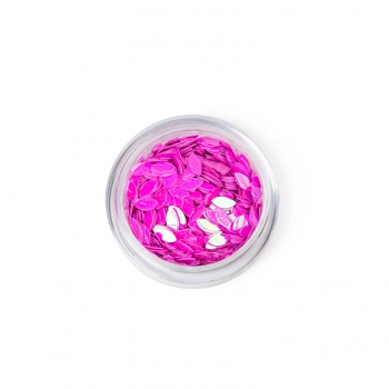 Фото: Пайетки для ногтей "POLE - Лепесток" - розовые
